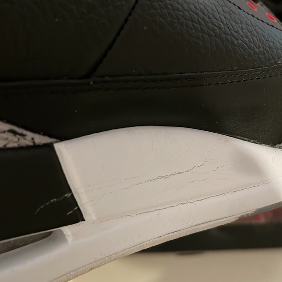 2008 Jordan 3 black cement - Picture 7 of 8